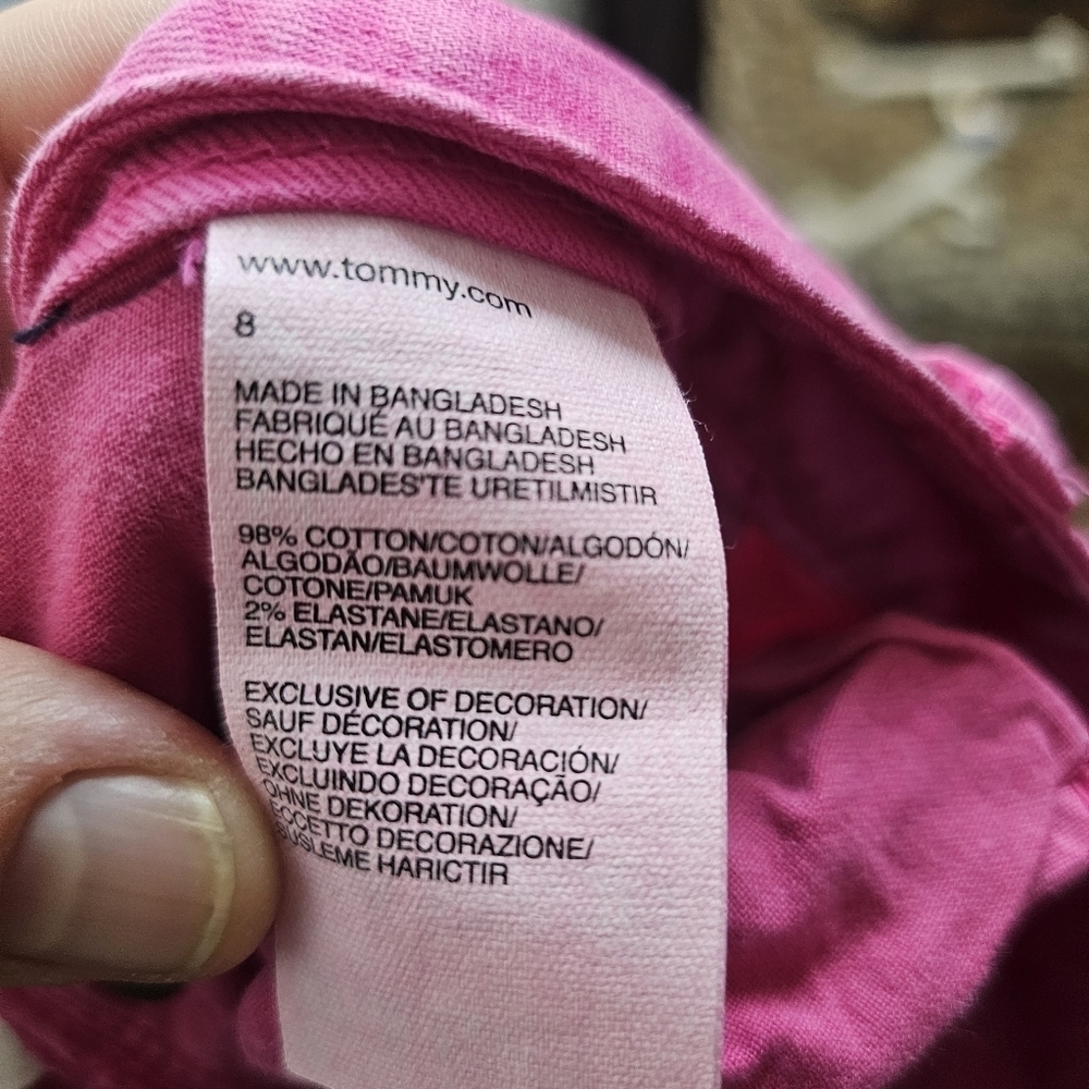 Tommy Hilfiger Skinny Jeans Pink Size 8 - Picture 7 of 9